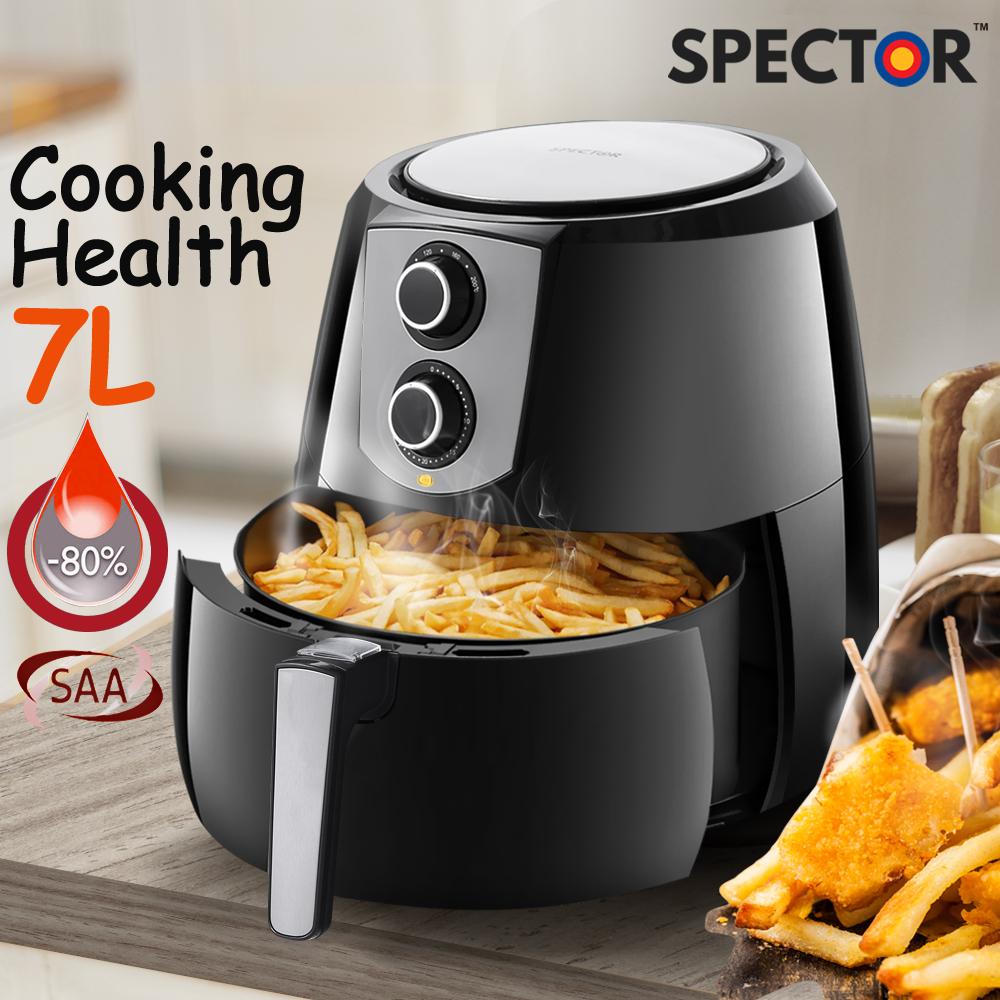 Spector 1800W 7L Air Fryer Healthy Cooker Low Fat Oil Free Kitchen