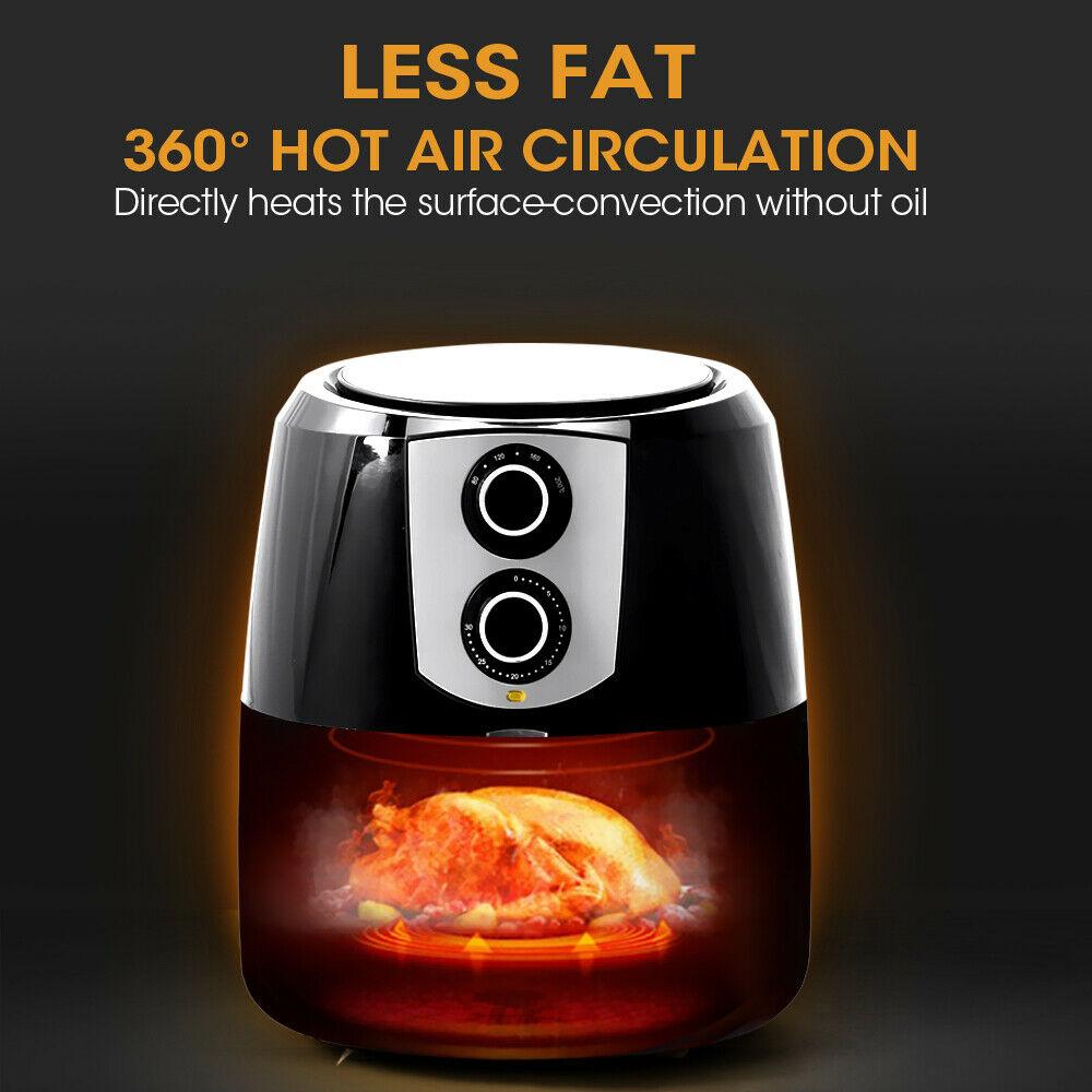 Spector 1800W 7L Air Fryer Healthy Cooker Low Fat Oil Free Kitchen