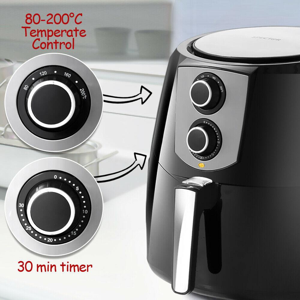 Spector 1800W 7L Air Fryer Healthy Cooker Low Fat Oil Free Kitchen