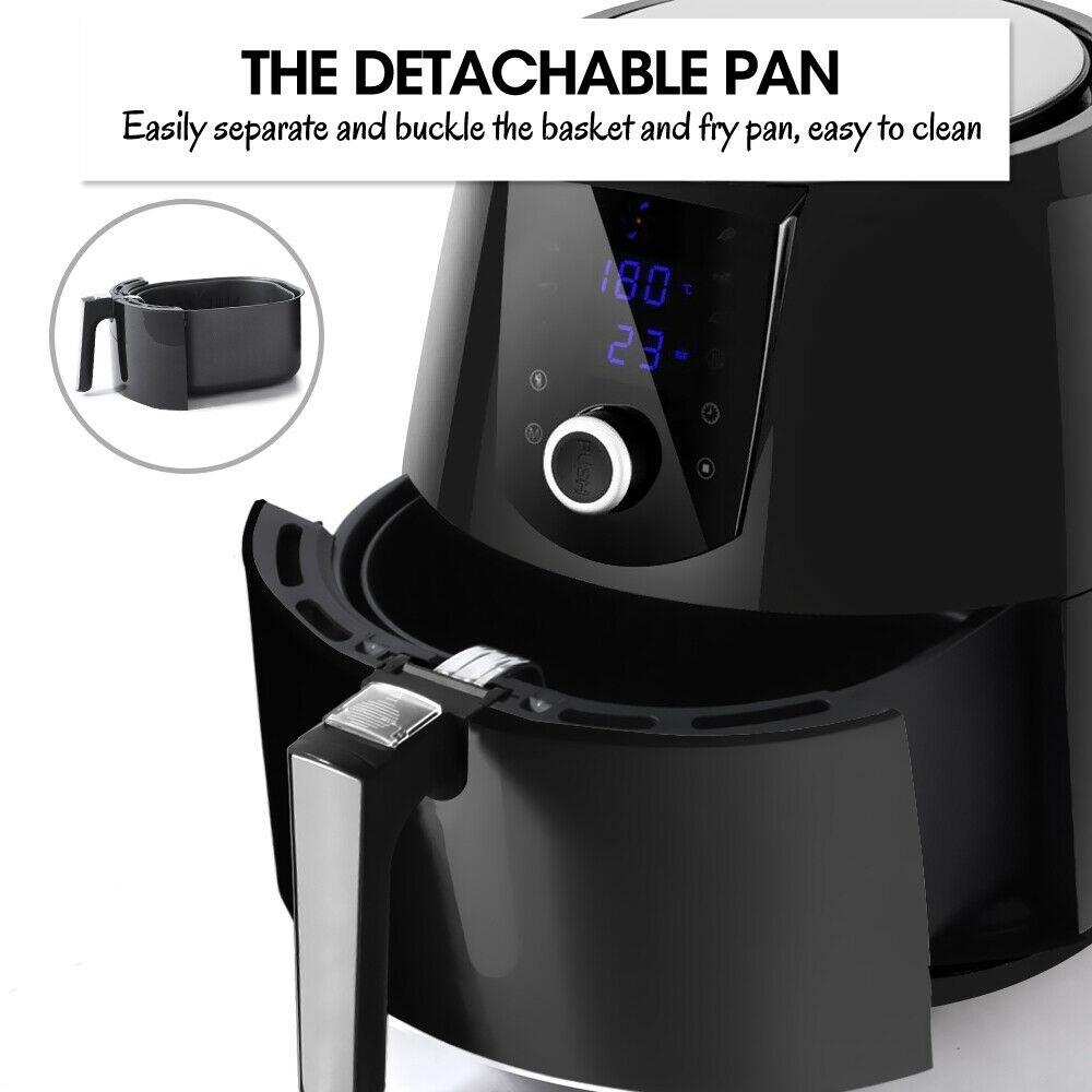 Spector New 7L Air Fryer LCD Health Cooker Low Oil Rapid Deep Frying