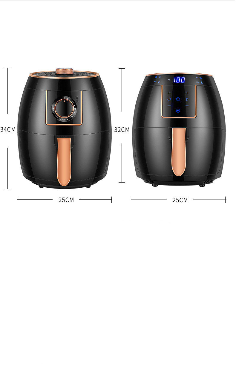 5.5L Digital Touchscreen Air Fryer – Oil-Free Smart Fryer for Healthy Cooking