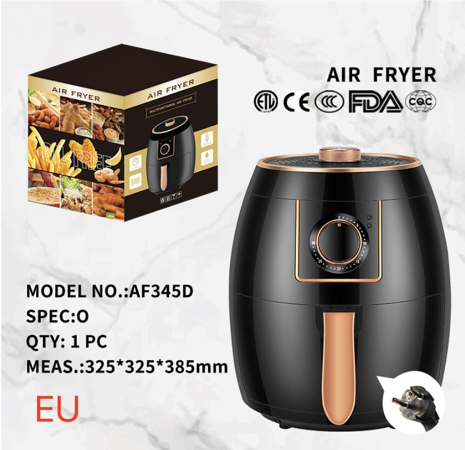 5.5L Digital Touchscreen Air Fryer – Oil-Free Smart Fryer for Healthy Cooking
