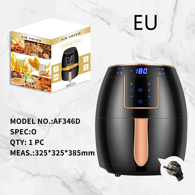 5.5L Digital Touchscreen Air Fryer – Oil-Free Smart Fryer for Healthy Cooking